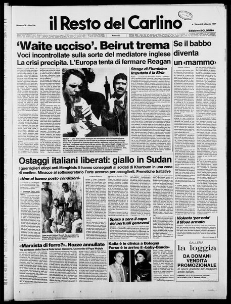 Il Resto del Carlino : giornale dell'Emilia